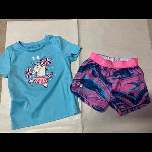 Girls UA 3t Matching set